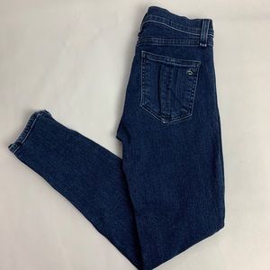 Rag & Bone Jean 10 Inch Capri High Rise Jeans